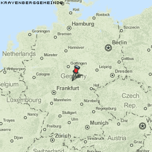 Krayenberggemeinde Karte Deutschland