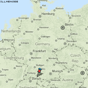 Illmensee Karte Deutschland
