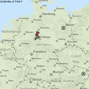 Diemelstadt Karte Deutschland