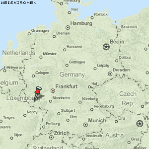 Weiskirchen Karte Deutschland