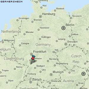 Germersheim Karte Deutschland
