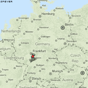 Speyer Karte Deutschland