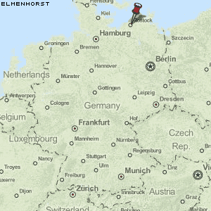 Elmenhorst Karte Deutschland