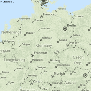 Rieseby Karte Deutschland