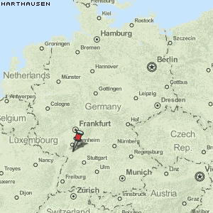 Harthausen Karte Deutschland