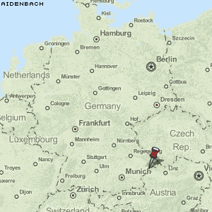 Aidenbach Karte Deutschland