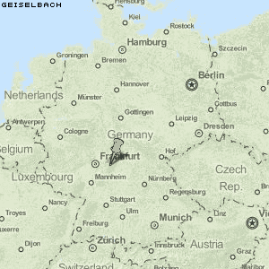 Geiselbach Karte Deutschland