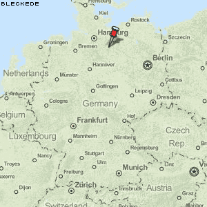 Bleckede Karte Deutschland