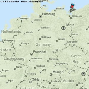 Ostseebad Heringsdorf Karte Deutschland