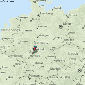 Münster Karte Deutschland