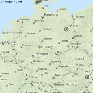Langenhorn Karte Deutschland