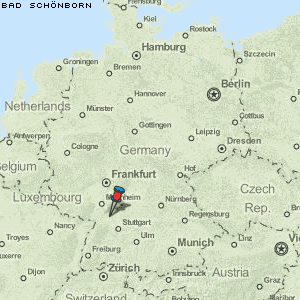 Bad Schönborn Karte Deutschland