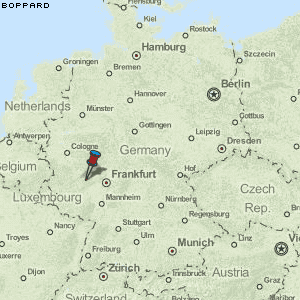 Boppard Karte Deutschland