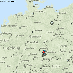 Karlskron Karte Deutschland