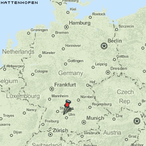 Hattenhofen Karte Deutschland