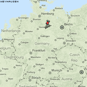 Weyhausen Karte Deutschland