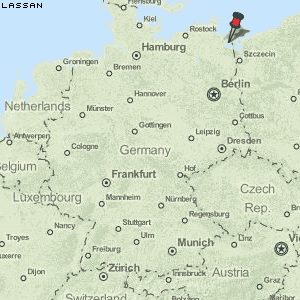 Lassan Karte Deutschland