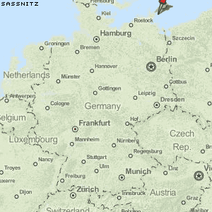 Sassnitz Karte Deutschland