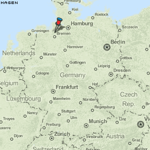 Hagen Karte Deutschland