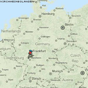 Kirchheimbolanden Karte Deutschland