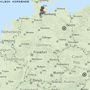 Klein Nordende Karte Deutschland