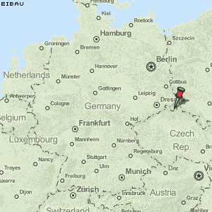 Eibau Karte Deutschland