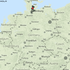 Holm Karte Deutschland