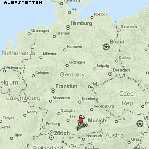 Mauerstetten Karte Deutschland