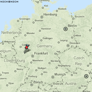 Nickenich Karte Deutschland