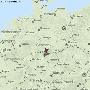 Schwebheim Karte Deutschland