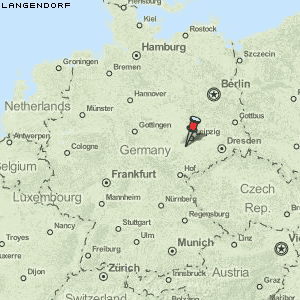 Langendorf Karte Deutschland