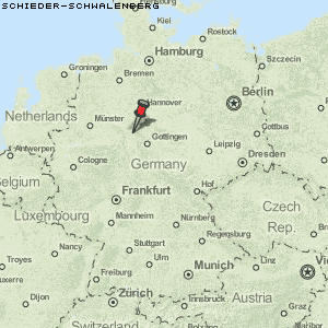 Schieder-Schwalenberg Karte Deutschland