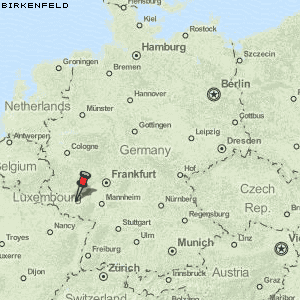 Birkenfeld Karte Deutschland