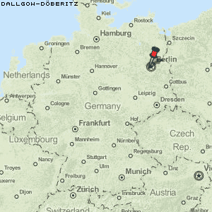 Dallgow-Döberitz Karte Deutschland