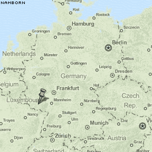 Namborn Karte Deutschland