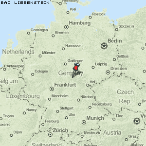 Bad Liebenstein Karte Deutschland