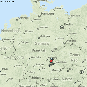 Buxheim Karte Deutschland