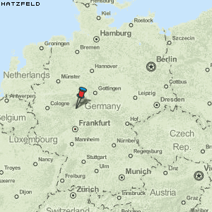 Hatzfeld Karte Deutschland