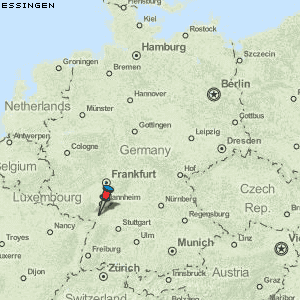 Essingen Karte Deutschland