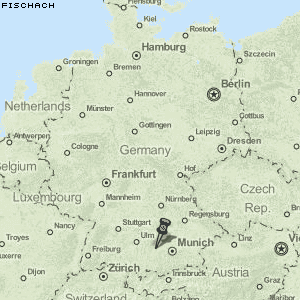 Fischach Karte Deutschland