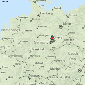 Jena Karte Deutschland