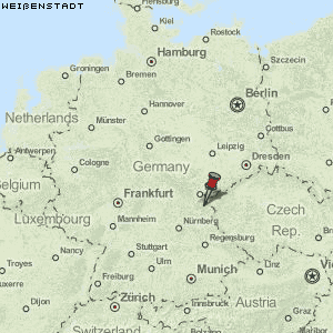 Weißenstadt Karte Deutschland