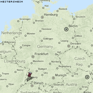 Heitersheim Karte Deutschland