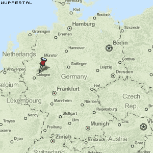 Wuppertal Karte Deutschland