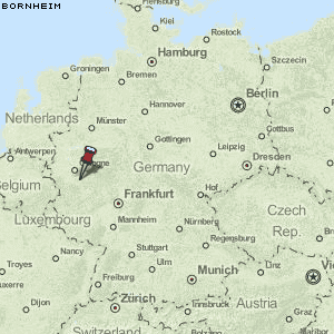 Bornheim Karte Deutschland