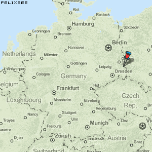 Felixsee Karte Deutschland