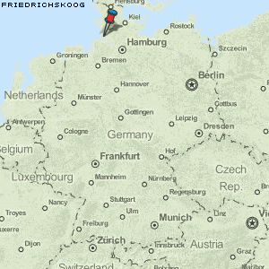 Friedrichskoog Karte Deutschland