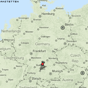 Amstetten Karte Deutschland