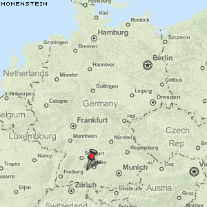 Hohenstein Karte Deutschland