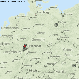 Bad Sobernheim Karte Deutschland